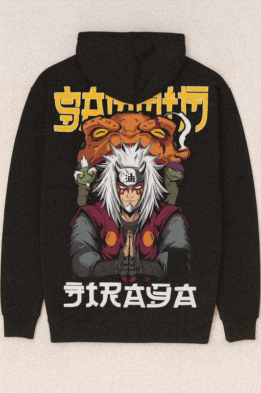 Jiraiya from Naruto Inspired Hoodie