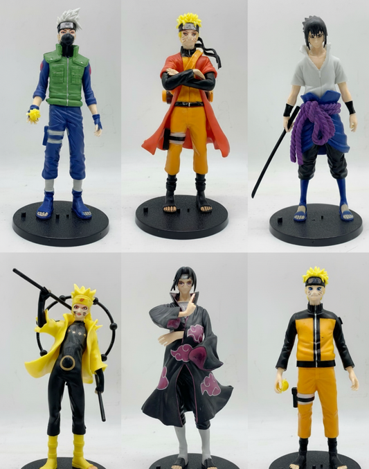 Naruto Shippuden Ultimate 6-Figure Set (18cm) – Awaken the Power of the Shinobi Legends!
