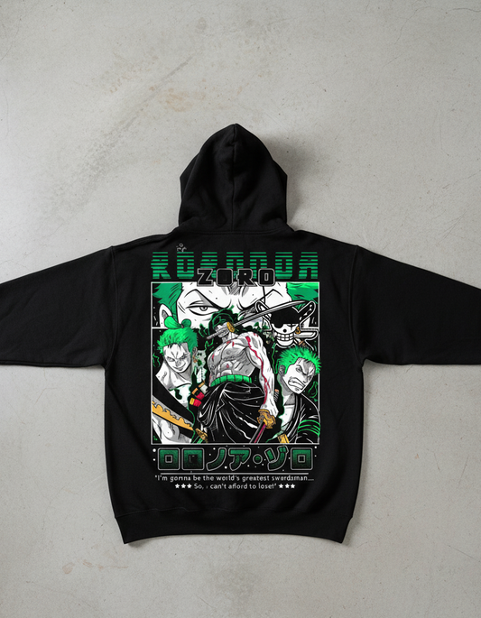 Roronoa Zoro from One Piece Inspired Hoodie