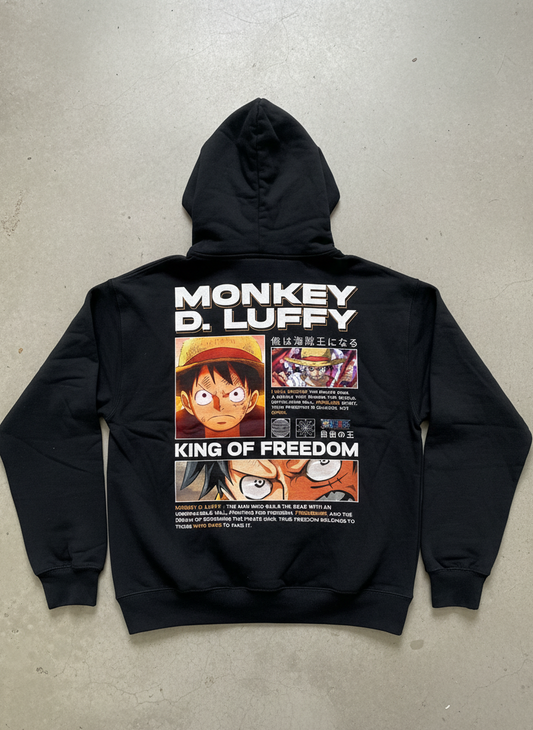 Monkey D. Luffy from One Piece Inspired Hoodie