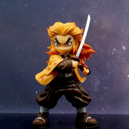 Rengoku Kyojuro (Deluxe Chibi Edition) | 16 cm | Demon Slayer Collectible Figure
