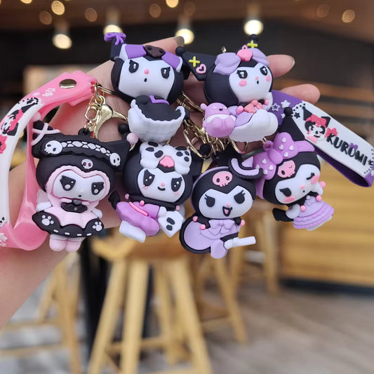 Kuromi Keychain Collection – Cute, Mischievous & Aesthetic