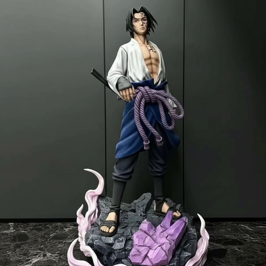 Naruto Shippuden – Sasuke Uchiha Cursed Mark Awakening Figure (28cm)