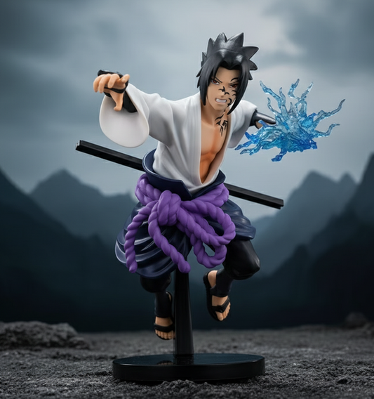 Sasuke Uchiha Chidori Strike Figure | 20 cm Dynamic Edition