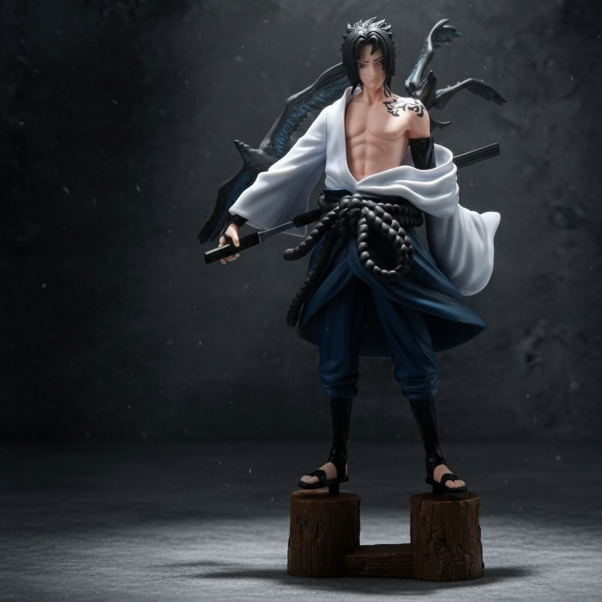 Sasuke Uchiha Cursed Mark Transformation Figure | 27 cm Master Edition