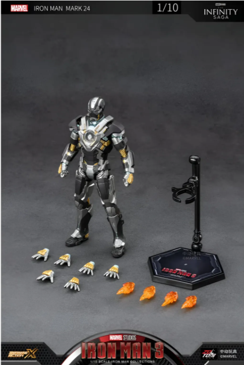 Original ZD Collection – War Machine (Iron Man 3) Premium Figure (With Official Box)