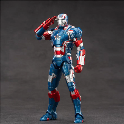 Original ZD Collection – Iron Patriot Premium Figure (With Official Box)