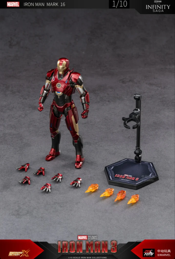 Original ZD Collection – Iron Man Mark 16 (Nightclub Armor) Premium Figure (With Official Box)