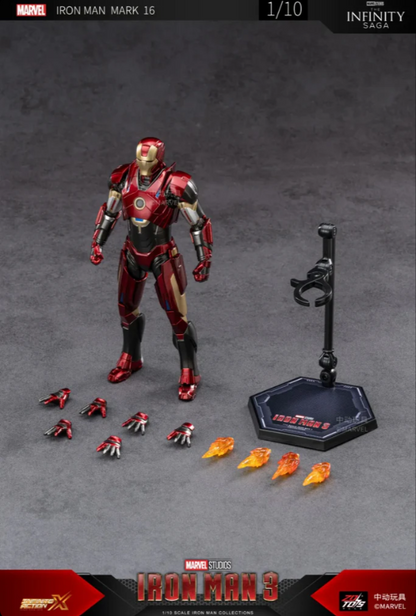 Original ZD Collection – Iron Man Mark 16 (Nightclub Armor) Premium Figure (With Official Box)