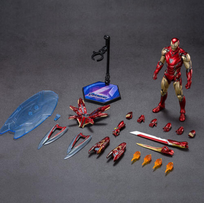 Original ZD Collection – Iron Man Mark 85 (Avengers Endgame) Premium Figure with LED Light (With Official Box)