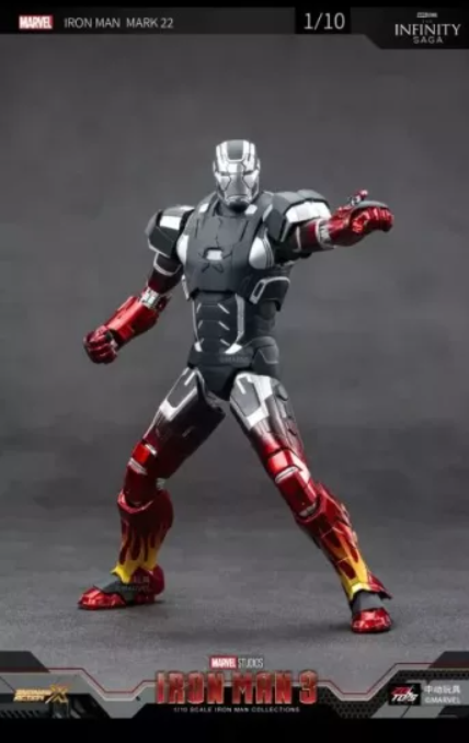 Original ZD Collection – Iron Man Mark 22 (Hotrod Armor) Premium Figure (With Official Box)
