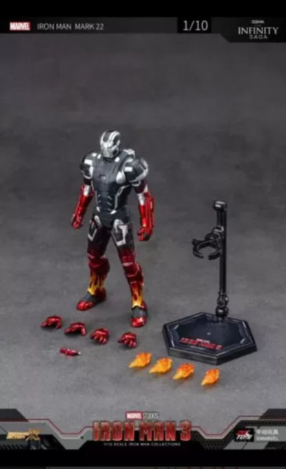 Original ZD Collection – Iron Man Mark 22 (Hotrod Armor) Premium Figure (With Official Box)