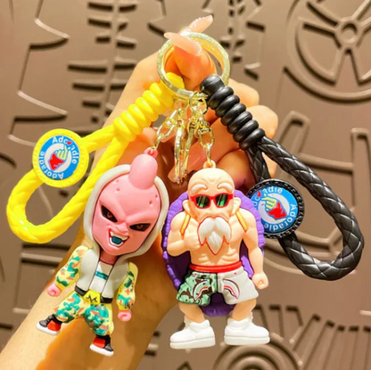 Dragon Ball Character Keychain Set – Fun, Colorful, Collector-Ready