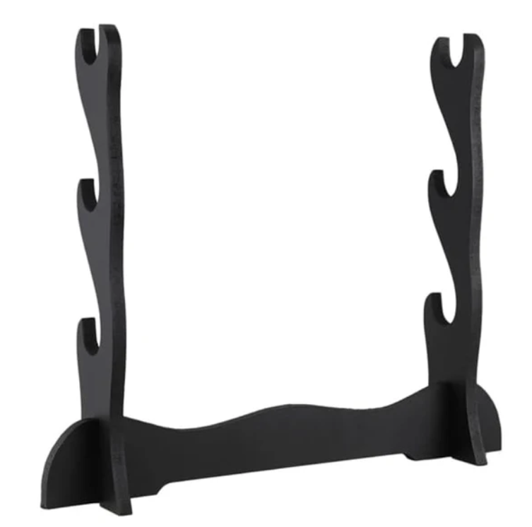 3-Tier Wooden Sword Stand – 35cm x 31cm
