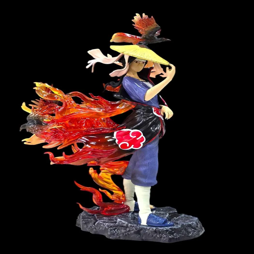 Itachi Uchiha Crow Illusion Flame Figure – 26cm Premium Display Edition
