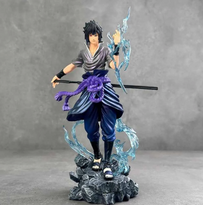 Sasuke Uchiha Lightning Control Pose Figure – 24cm Premium Display Edition
