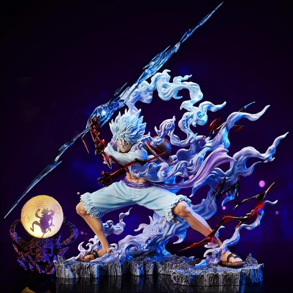 Monkey D. Luffy Gear 5 Awakening Battle Figure – 28cm Premium Display Edition