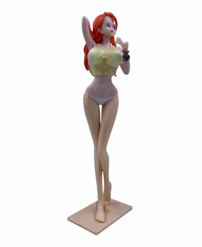 Nami Casual Beach Pose Figure – 20cm Premium Display Edition