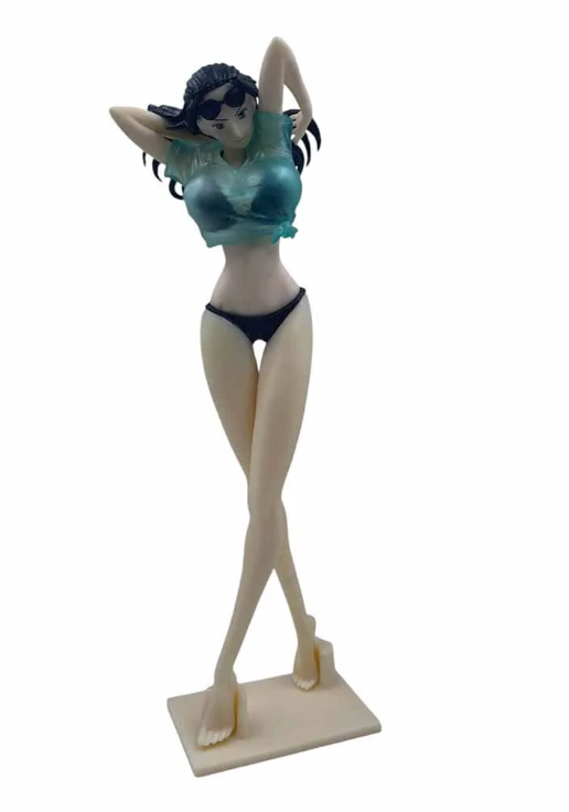 Nico Robin Casual Beach Pose Figure – 20cm Premium Display Edition