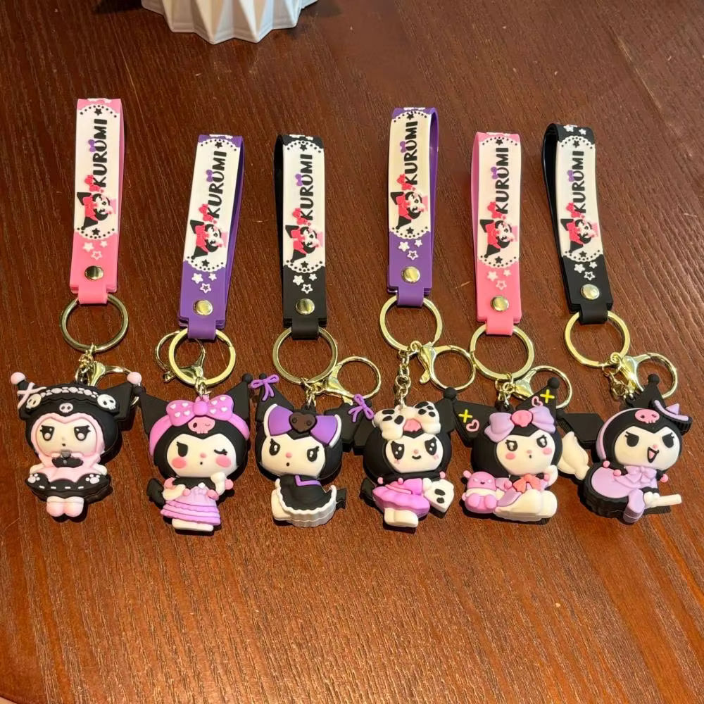 Kuromi Keychain Collection – Cute, Mischievous & Aesthetic