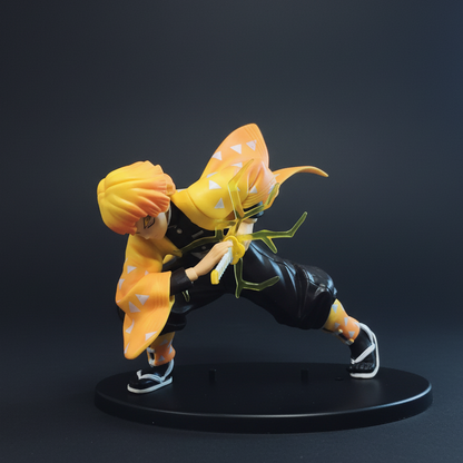 Zenitsu Agatsuma “Thunderclap & Flash” Action Figure | 14 cm