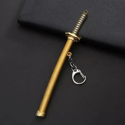Golden Katana Keychain – Mini Sword Edition