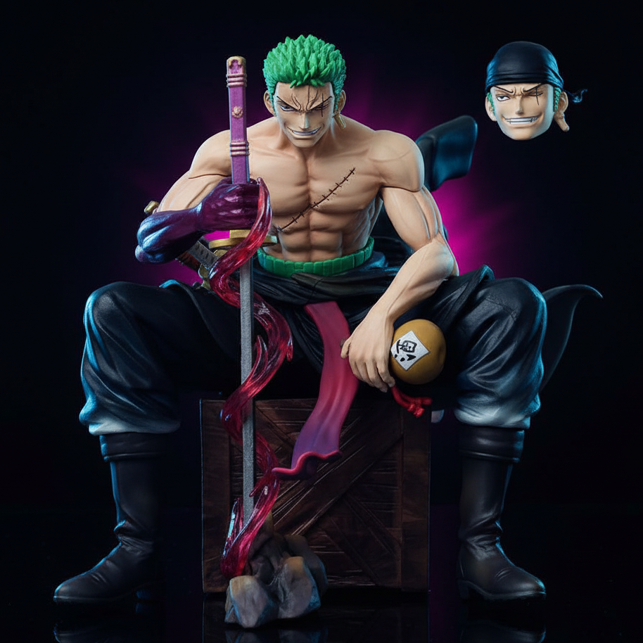Roronoa Zoro “King of Hell” 15 cm Collectible Figure | One Piece Premium Edition
