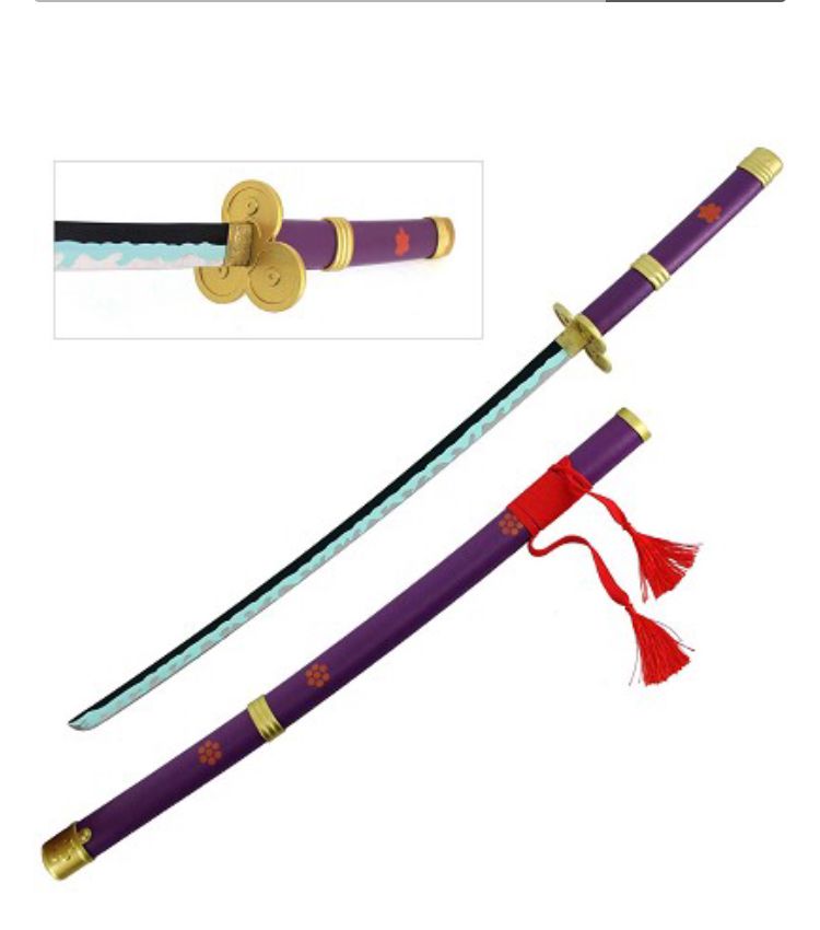 One Piece – Ready Enma Wooden – Roronoa Zoro Anime Cosplay Katana/Sword