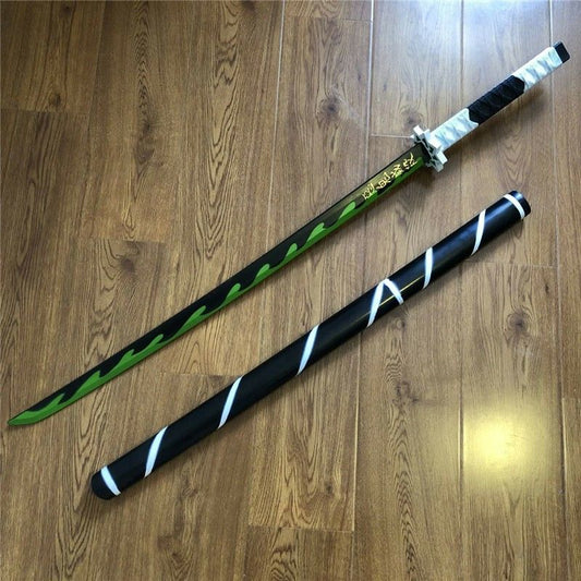 Demon Slayer – Ready Sanemi Shinazugawa Wooden – Anime Cosplay Katana/Sword