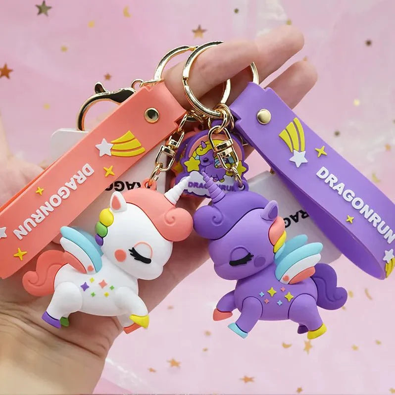 Cute Unicorn Keychain – Pastel Dream Edition