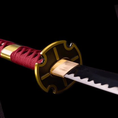 One Piece – Ready Sandai Kitetsu LED – Roronoa Zoro Anime Cosplay Katana/Sword