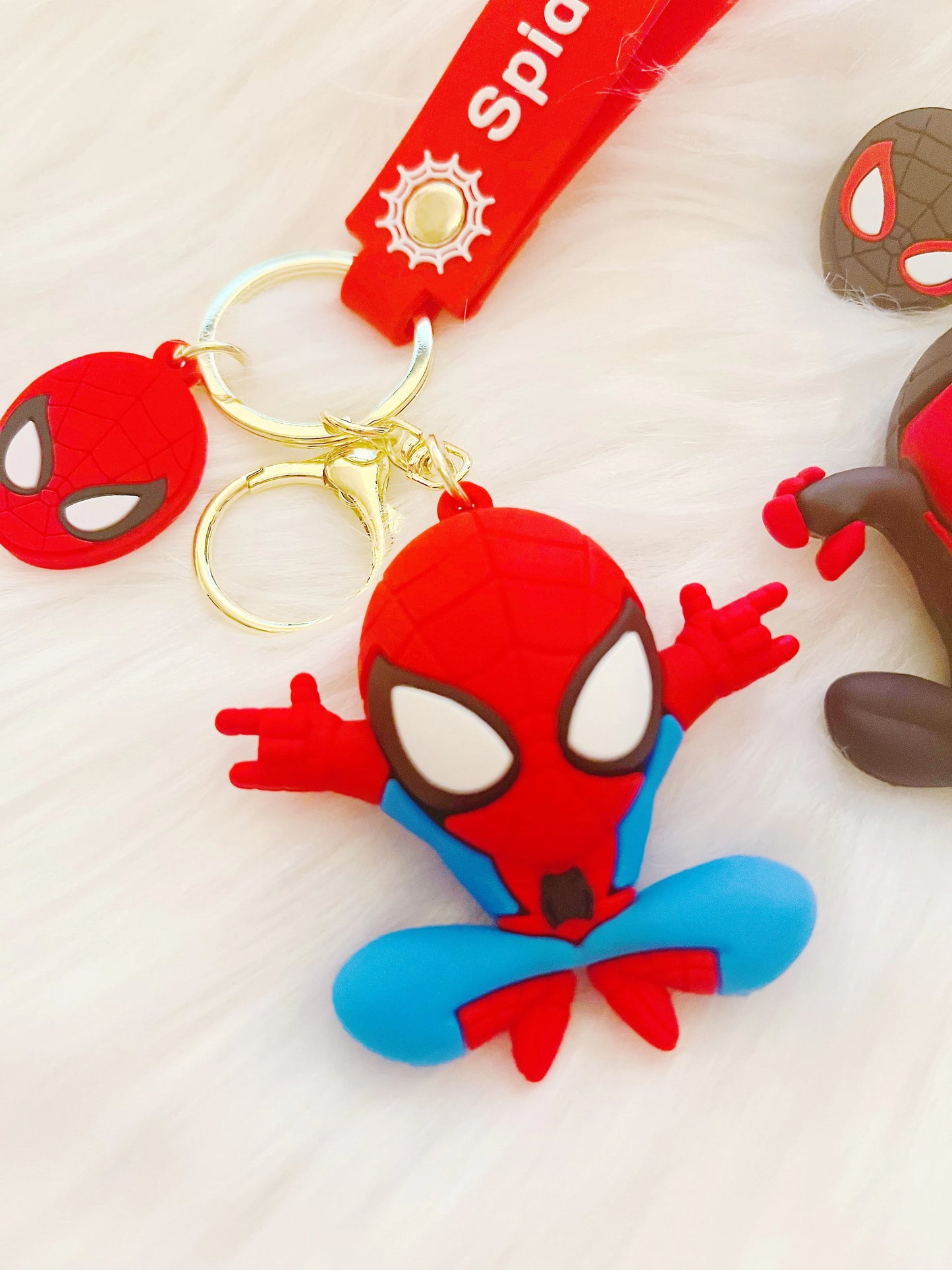 Spider-Man Keychain – “Classic vs. Miles Morales” Edition