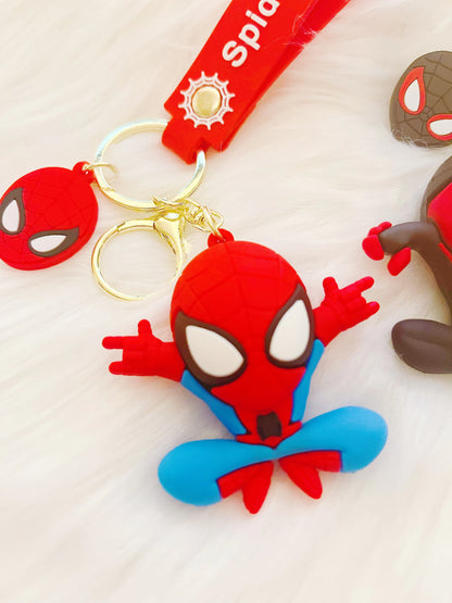 Spider-Man Keychain – “Classic vs. Miles Morales” Edition