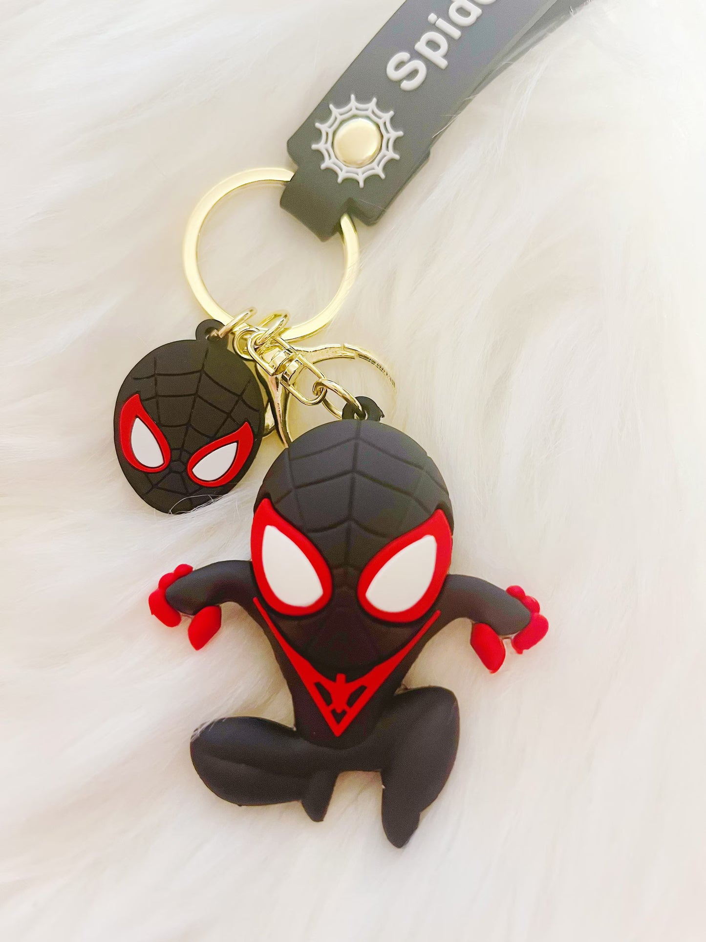 Spider-Man Keychain – “Classic vs. Miles Morales” Edition