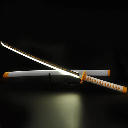 Demon Slayer – Ready Zenitsu Agatsuma LED – Nichirin Anime Cosplay Katana/Sword