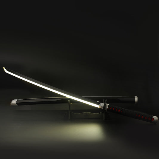 Demon Slayer – Ready Tanjiro Kamado LED – Nichirin Anime Cosplay Katana/Sword