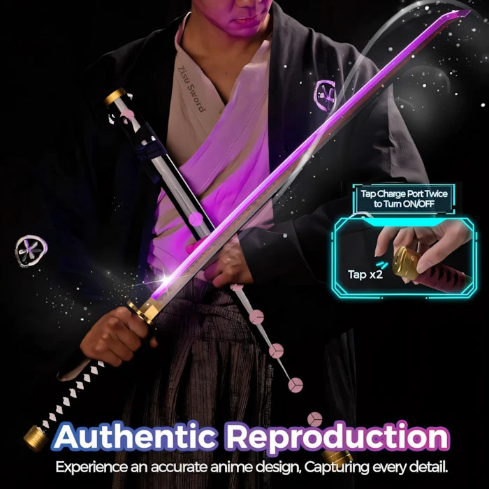 One Piece – Ready Shusui LED – Roronoa Zoro Anime Cosplay Katana/Sword