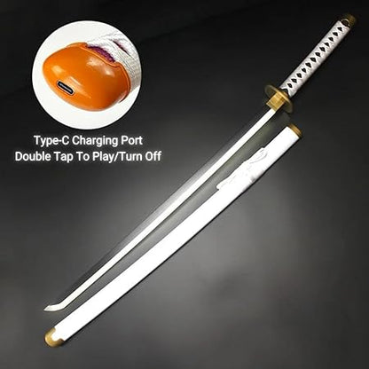 One Piece – Ready Wado Ichimonji LED – Roronoa Zoro Anime Cosplay Katana/Sword
